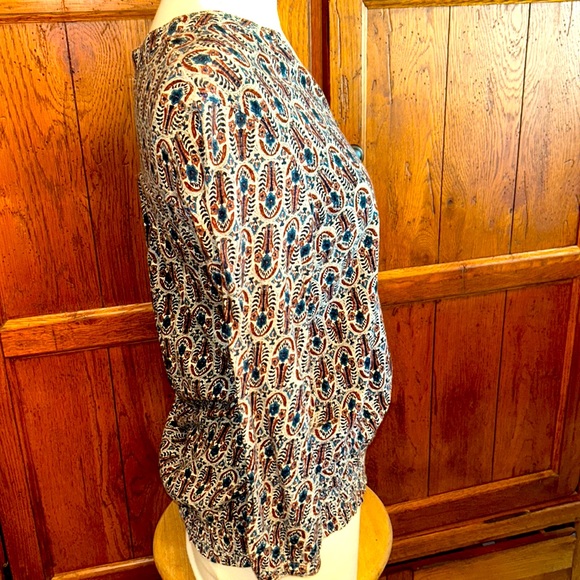 LUCKY🍀BRAND 3/4 Sleeved TOP! Great for ANYTIME of year!🌻Women’s MEDIUM - Picture 3 of 11